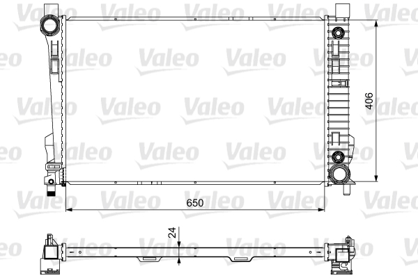 Chladič motora VALEO