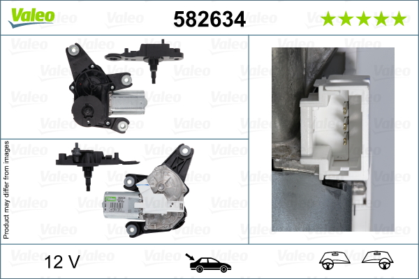Motor stieračov VALEO