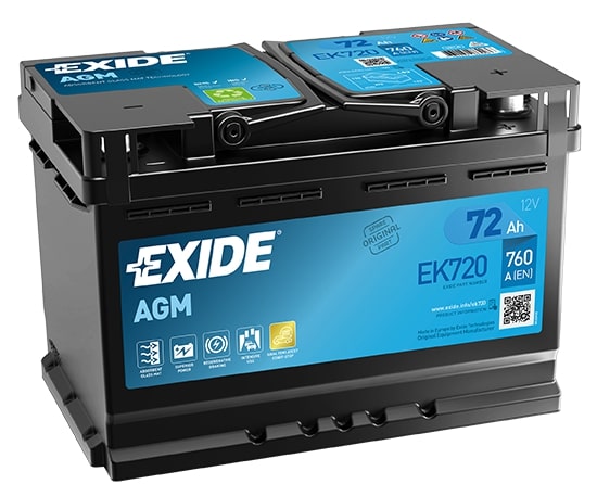 żtartovacia batéria EXIDE