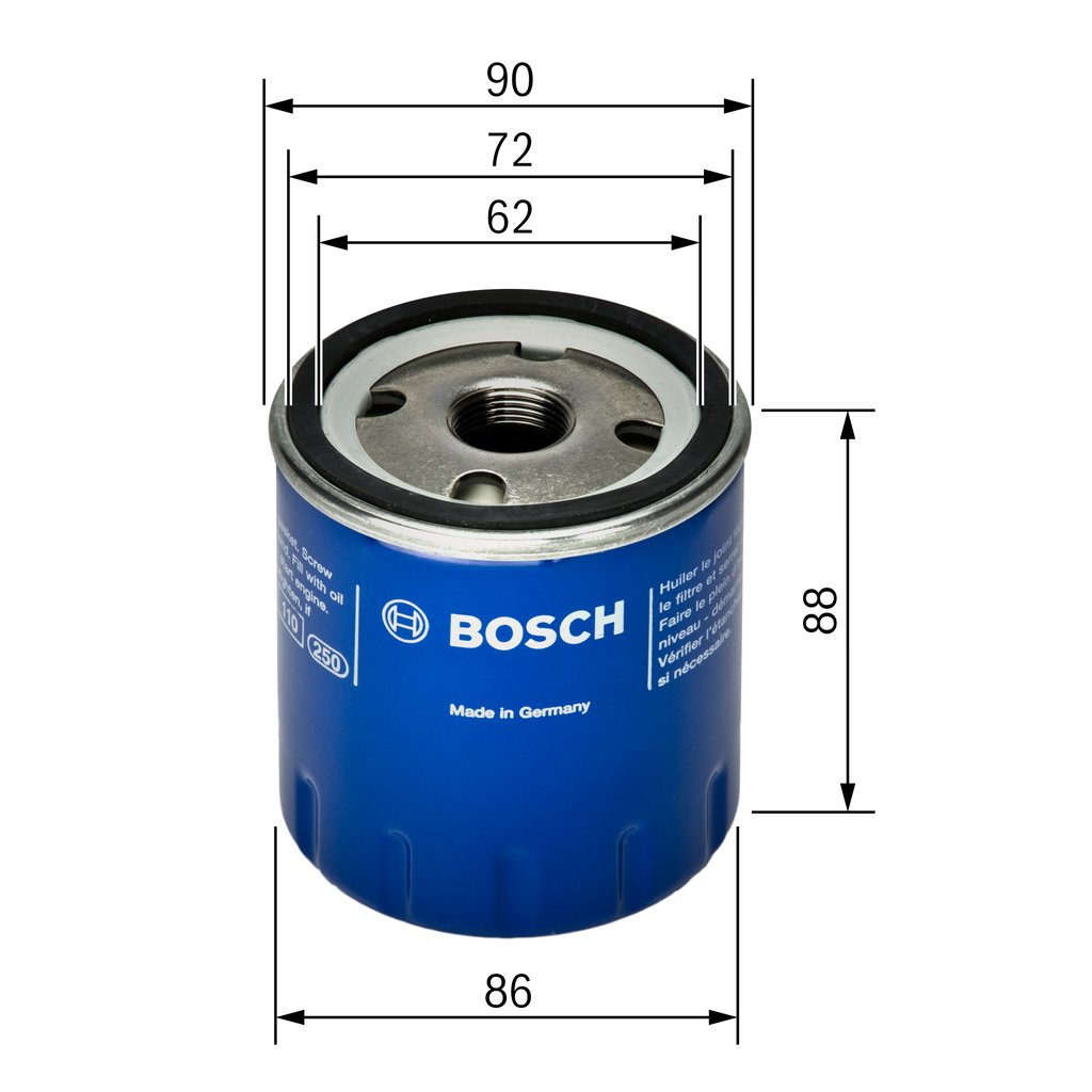 Olejový filter BOSCH