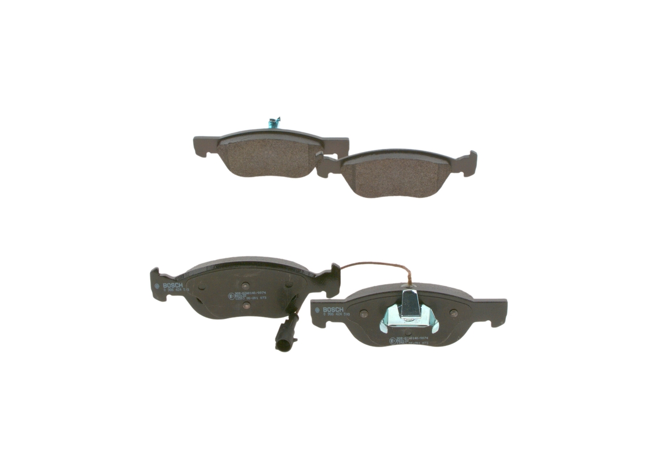 Sada brzdových platničiek kotúčovej brzdy BOSCH