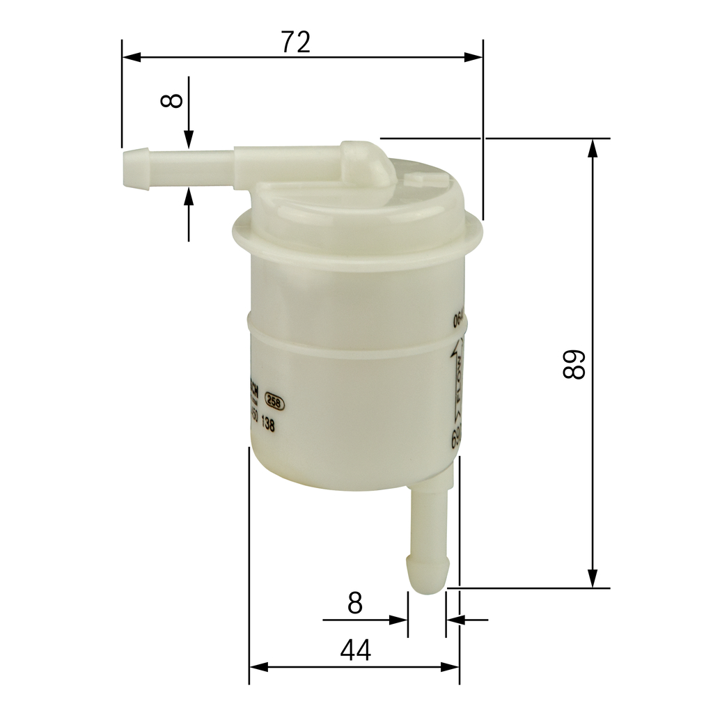 Palivový filter BOSCH