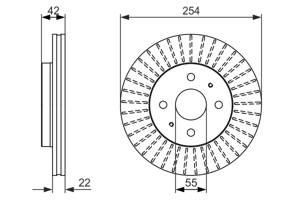 Lambda sonda BOSCH (0 258 006 181)