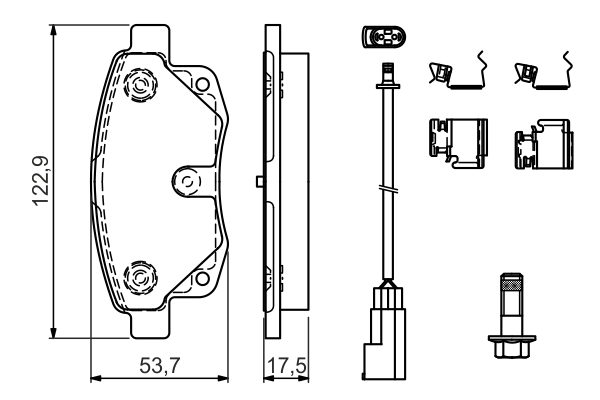 Universal BOSCH (0 258 986 501)