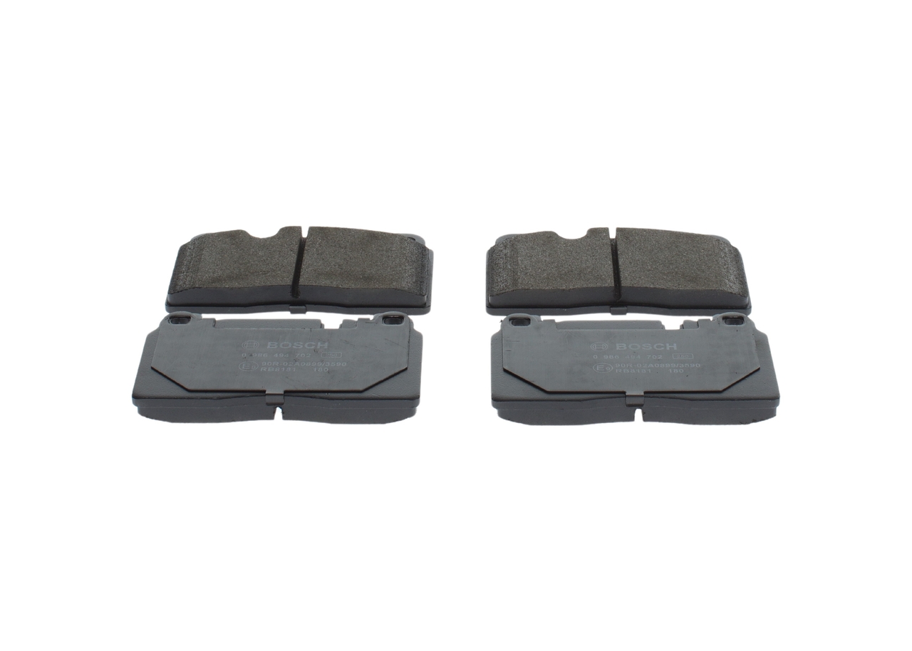 Sada brzdových platničiek kotúčovej brzdy BOSCH