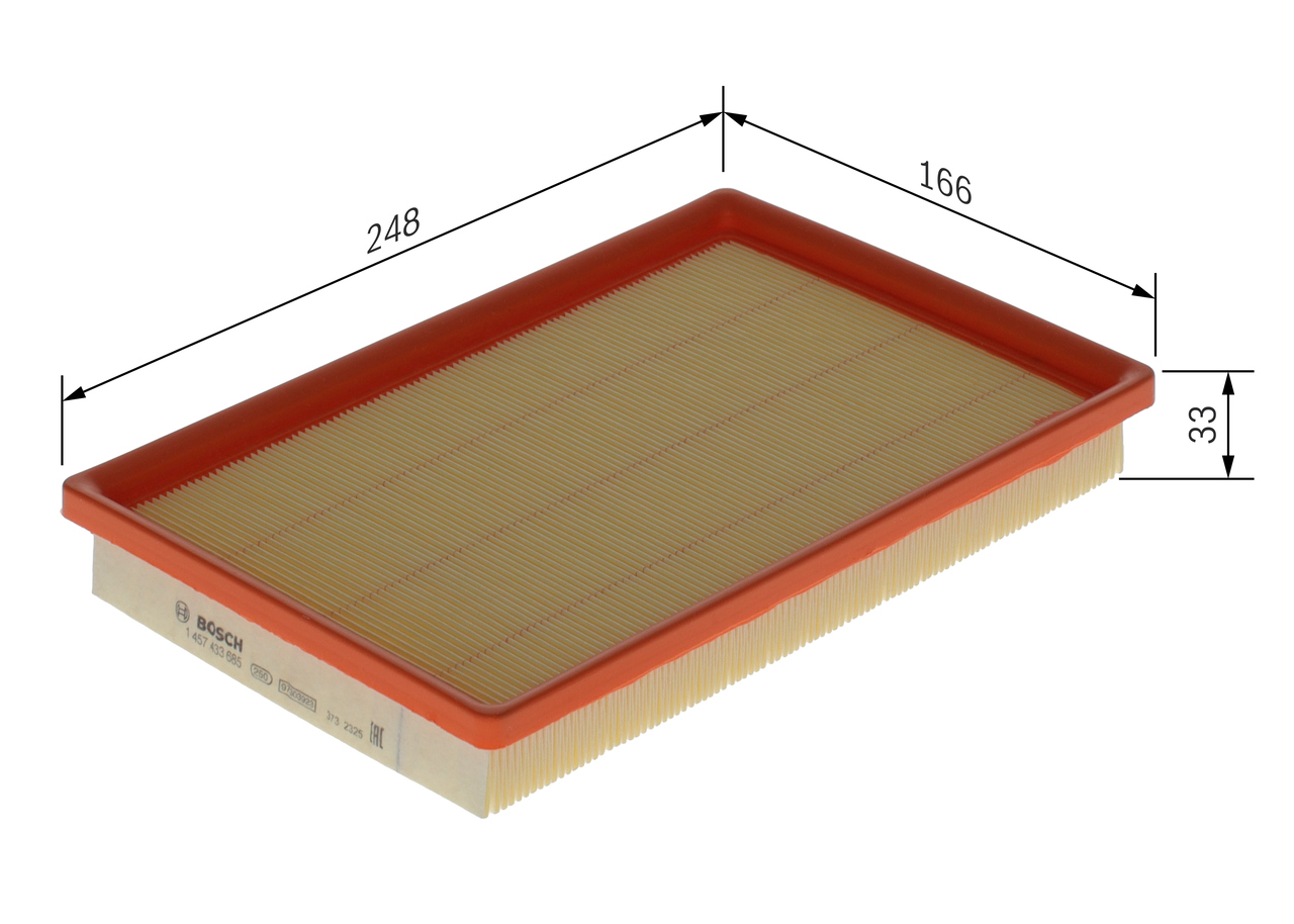 Vzduchový filter BOSCH
