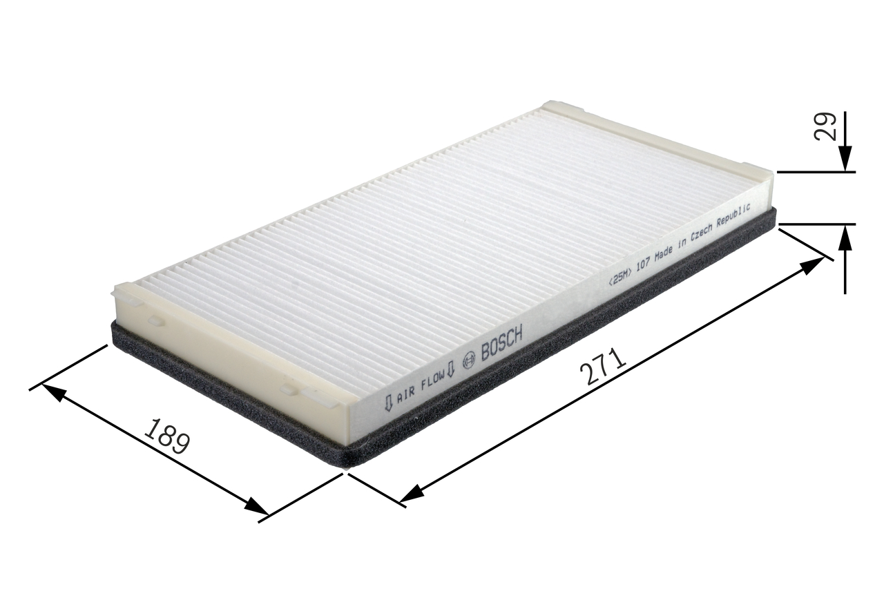 Filter vnútorného priestoru BOSCH