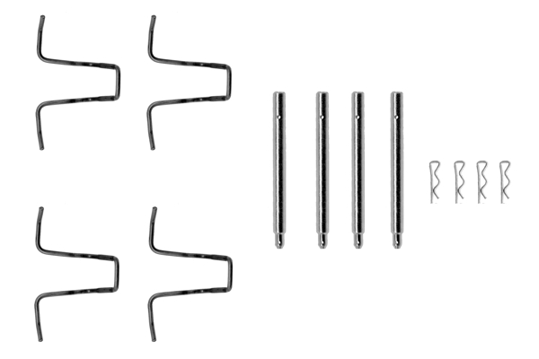 Sada príslużenstva oblożenia kotúčovej brzdy BOSCH