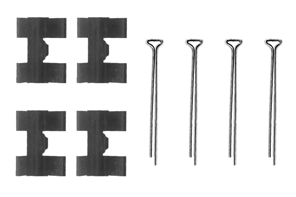 Sada príslużenstva oblożenia kotúčovej brzdy BOSCH