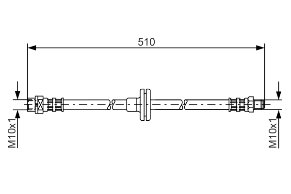 Brzdová hadica BOSCH