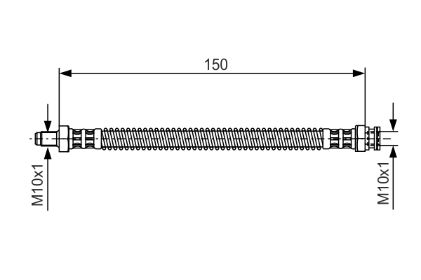Brzdová hadica BOSCH
