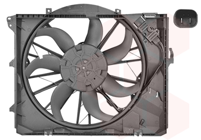 Ventilátor chladenia motora VAN WEZEL