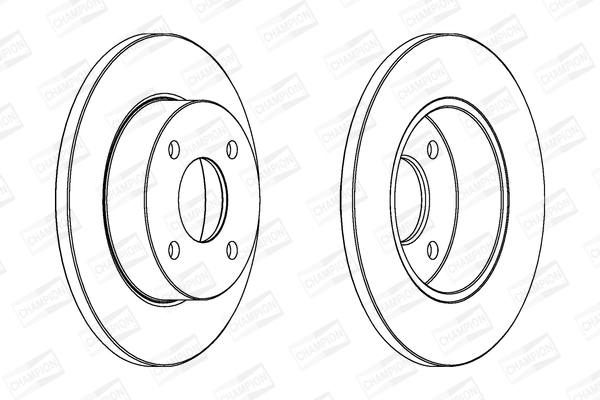Brzdový kotúč CHAMPION