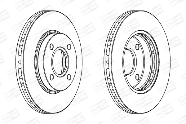Brzdový kotúč CHAMPION