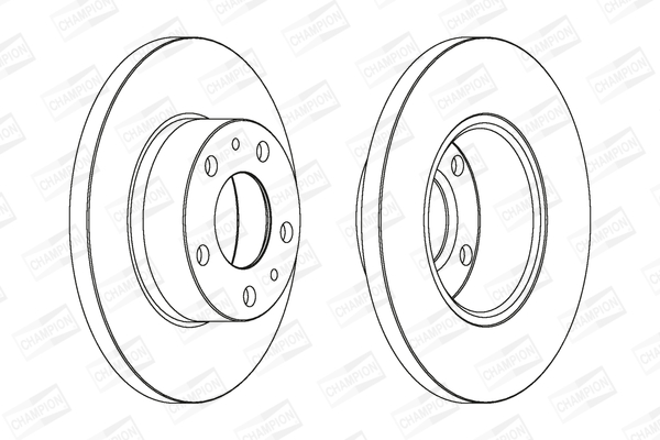 Brzdový kotúč CHAMPION
