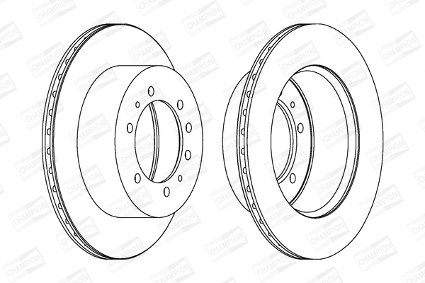 Brzdový kotúč CHAMPION