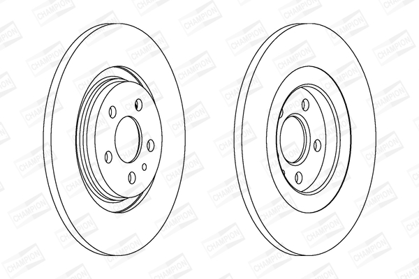 Brzdový kotúč CHAMPION