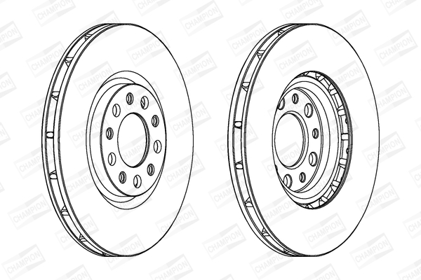 Brzdový kotúč CHAMPION