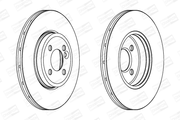 Brzdový kotúč CHAMPION