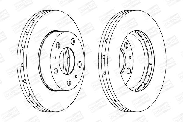 Brzdový kotúč CHAMPION