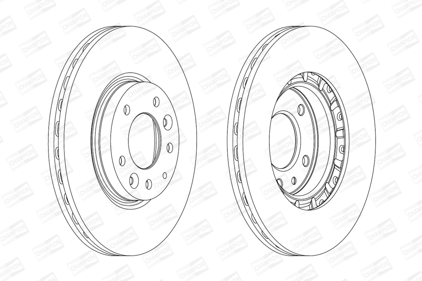 Brzdový kotúč CHAMPION