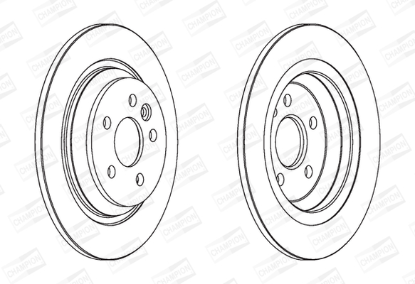 Brzdový kotúč CHAMPION