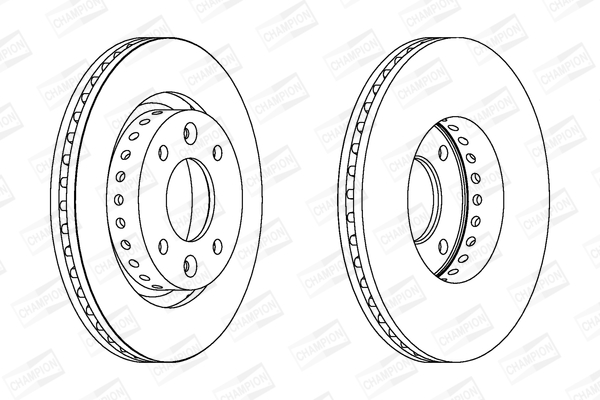Brzdový kotúč CHAMPION