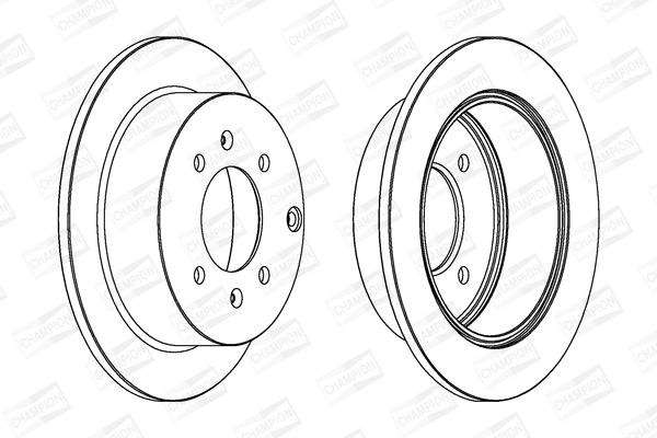 Brzdový kotúč CHAMPION