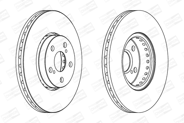 Brzdový kotúč CHAMPION