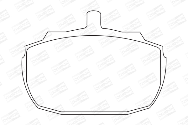 Sada brzdových platničiek kotúčovej brzdy CHAMPION