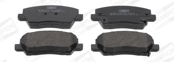 Sada brzdových platničiek kotúčovej brzdy CHAMPION