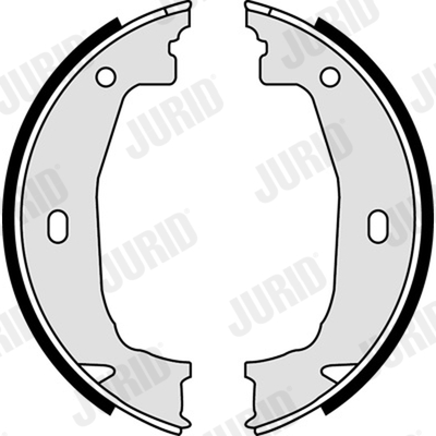 Sada brzd. čeľustí parkov. brzdy JURID