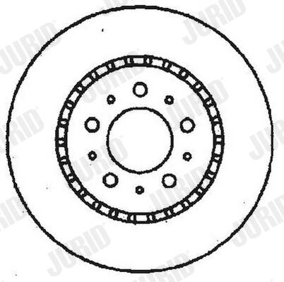 Brzdový kotúč JURID