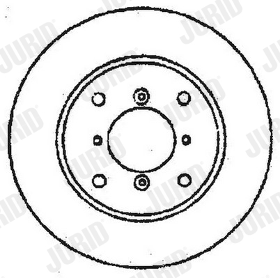 Brzdový kotúč JURID