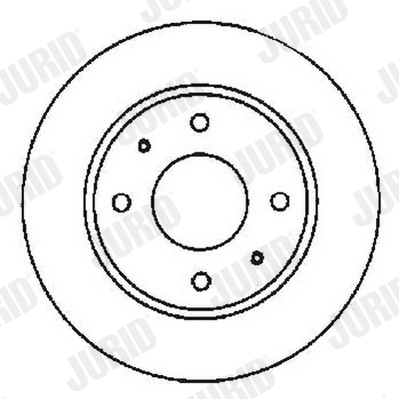 Brzdový kotúč JURID