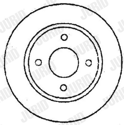 Brzdový kotúč JURID