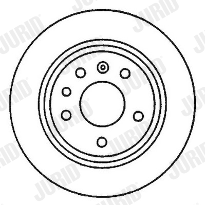 Brzdový kotúč JURID