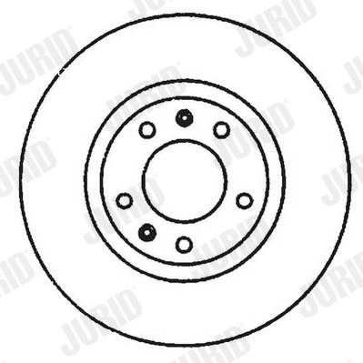 Brzdový kotúč JURID