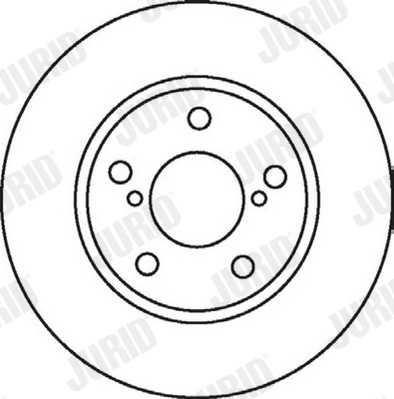 Brzdový kotúč JURID