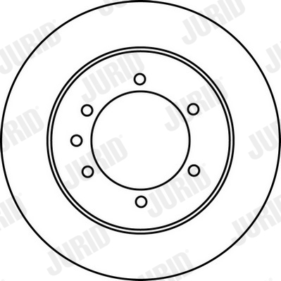 Brzdový kotúč JURID