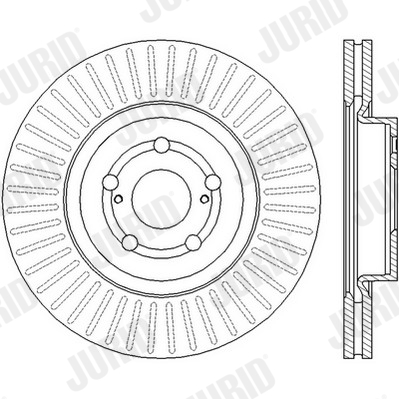 Brzdový kotúč JURID