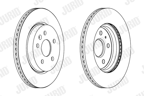 Brzdový kotúč JURID