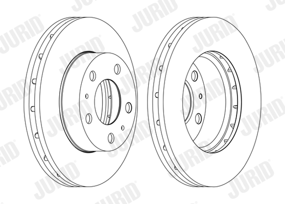 Brzdový kotúč JURID