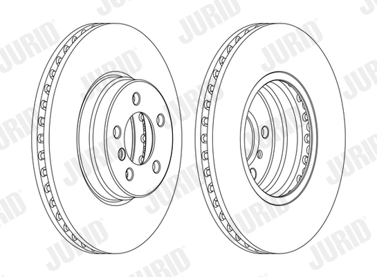 Brzdový kotúč JURID
