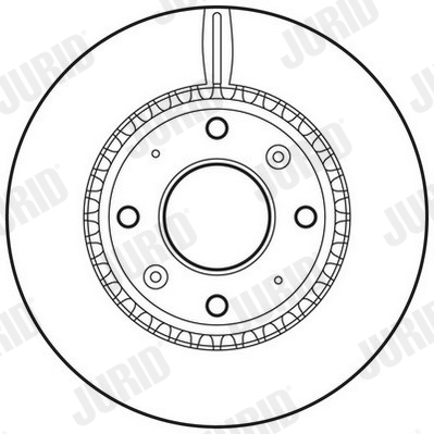 Brzdový kotúč JURID