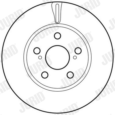 Brzdový kotúč JURID