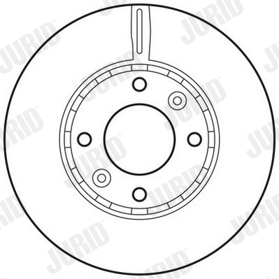 Brzdový kotúč JURID