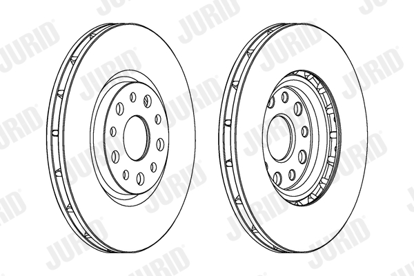 Brzdový kotúč JURID