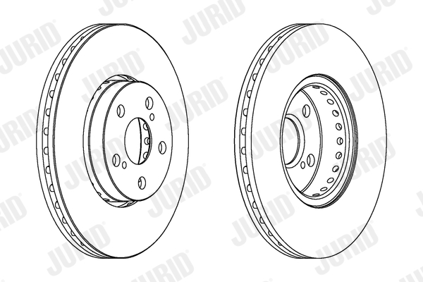Brzdový kotúč JURID