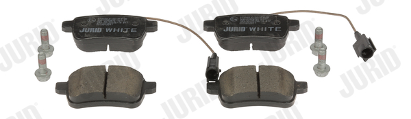 Sada brzdových platničiek kotúčovej brzdy JURID